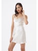Aiki Keylook Minikleid Nightshift in Champagne