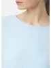 comma Strickpullover langarm in Blau