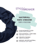 styleBREAKER Loop Schal mit Glitzer in Oliv
