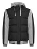 BLEND Übergangs College Jacke Stepp Warm OUTERWEAR in Schwarz-2