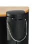 relaxdays Kosmetikeimer in Schwarz - 3 Liter
