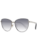 Max Mara Frauen Sonnenbrille Schmetterling Gold