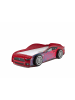 58 aufm Kessel AUTOBETT Kamala 227x60x111 aus MDF in Rot
