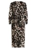 Betty Barclay Plisseekleid langarm in Beige/Braun