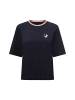 MARC CAIN SPORTS  T-Shirt in marine mehrfarbig