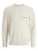 Jack & Jones Strickpullover in Sea Salt