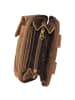 Greenburry Vintage Gürteltasche Leder 14,5 cm brown