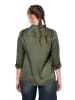 Studio Untold Hemdbluse in dunkel khaki