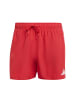 adidas im 3 Streifen Design mit Taschen  in Rot