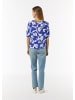 comma Bluse in 55B5_royalblau