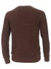 CASAMODA V-Pullover für Herren in orange