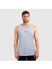 SMILODOX Tank Top Wide in Grau