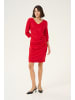 Kaffe Kleid KAindia Slim fit in Haute Red