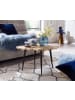 KADIMA DESIGN Couchtisch Aluminium Baumscheibe 64x64x37 cm Sofatisch Metall ,
