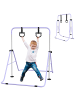 HOMCOM Kinderturnstange 148L x 105B x 88-128H cm Violett