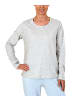 NORMANN Shirt Top langarm print Mix & Match - 45372 in grau
