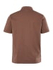 JP1880 Poloshirt in kastanienbraun