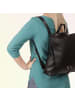 Toscanto Leder Cityrucksack Toscanto Rucksack schwarz ca. 33cm