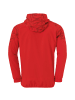 uhlsport  Kapuzenjacke GOAL 25 EVO WOVEN HOOD JACKET Kids in rot/weiß
