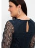 sheego Cocktailkleid in nachtblau