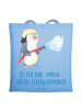 Mr. & Mrs. Panda Tote Bag Feuerwehrmann Helden mit Spruch in Sky Blue