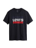 Levi´s T-Shirt 2er Pack in Schwarz