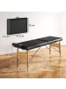 HOMCOM Massageliege in Schwarz 215L x 70B x 86H cm