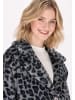 myMo Damen Coat in Blau Mehrfarbig