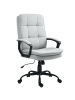 HOMCOM Bürostuhl in Grau 70L x 63B x 112H cm