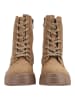 DOCKERS Stiefelette in Braun/Schwarz