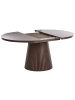 Beliani Esszimmertisch MOORE in Braun - (W) 120 x (H) 76 x (L) 120 cm