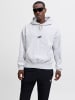 Jack & Jones Kapuzenpullover in White Melange