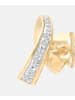 Diamant L'éternel Ohrstecker aus 375 Gelbgold mit Diamant