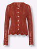 Heine Strickjacke in rostrot