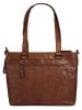 SPIKES & SPARROW Shopper echt Leder in cognac