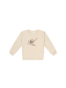 leevje Unisex Oversized Sweatshirt Dackel 'fairy lights' in cappuccino