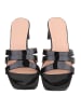 Ital-Design High-Heel Sandalette in Schwarz