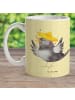 Mr. & Mrs. Panda Kindertasse Rabe Sombrero ohne Spruch in Gelb Pastell