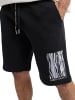 Carlo Colucci Sweatshorts De Pasquale in Schwarz