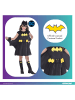 amscan Mädchen Kinderkostüm Batgirl Kleid Umhang Maske Karneval Gr.104