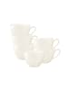 Seltmann Weiden 6er Set Kaffeetassen Savona Fine Diamond 270 ml in creme