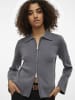 Vero Moda Strickjacke in Dark Grey Melange