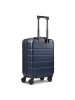 Police Dublin 4 Rollen Kabinentrolley S 54 cm Laptopfach mit Dehnfalte dark blue