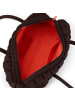 Les Visionnaires Unio Zicke Schultertasche 35 cm in chocolate