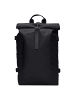 RAINS Rolltop - Rucksack L 16" 52 cm (dark grey) in schwarz