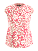 comma Bluse kurzarm in Pink