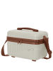 travelite Bali - Beautycase 36 cm (schwarz) in weiÃŸ/cognac