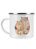 Mr. & Mrs. Panda Kaffeetasse Bären Liebe ohne Spruch in Weiß