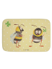 Mr. & Mrs. Panda Badezimmerteppich Hummeln Kleeblatt ohne Spruch in Gelb Pastell