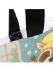Mr. & Mrs. Panda Damen Schultertasche Waschbär Design ohne Spruch in Weiß